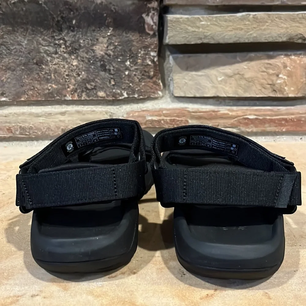 Teva Hurricane XLT2 Black Outdoor Hiking Sandals - Picture 5 of 14